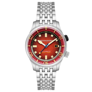 Bradner Automatic Red / Stainless Steel | Red Dial