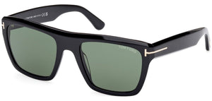 ALBERTO SHINY BLACK / GREEN