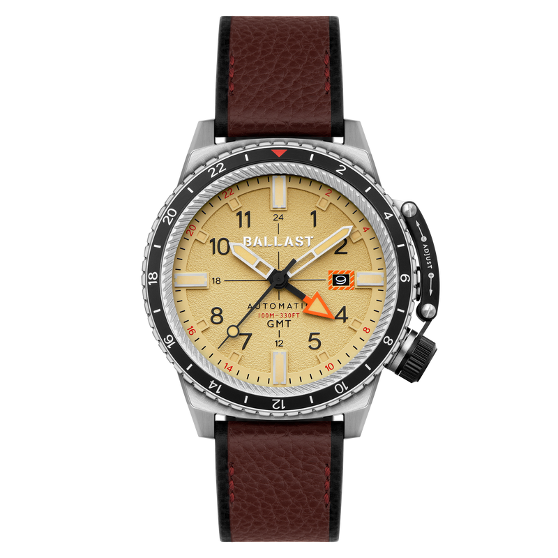 Torbay Automatic Cream / Brown Leather | Cream Dial