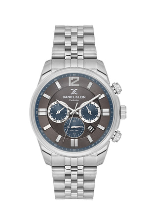 Jubilee Dual-Time Silver / Gray Dial Gray Dial