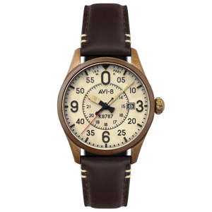 Smith Automatic Gray / Brown Leather | Gray Dial