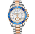 Aquadiver 3966 Rose Gold/Stainless Steel | White Dial