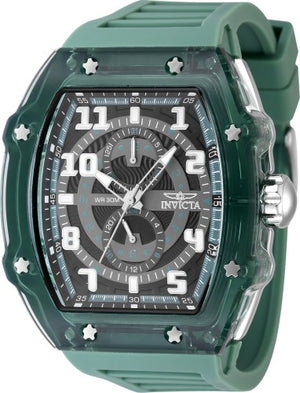 Racing 48.5mm / Black / Green | Black Dial