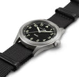 Khaki Field Black / Textile | Black Dial