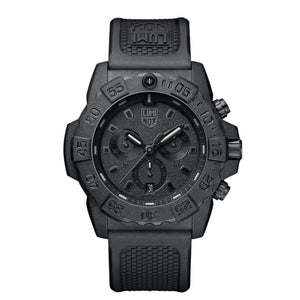 Navy Seal Chronograph Blackout / Black Rubber