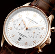Monaco Chronograph Rose/Brown | White Dial