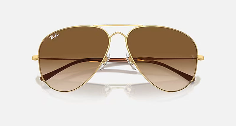 OLD AVIATOR UNISEX / ARISTA / CLEAR GRADIENT BROWN