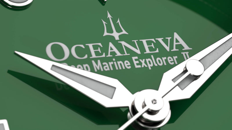 Damascus Swiss Automatic SW200 Deep Marine Explorer II Damascus/Green Dial | Green Dial