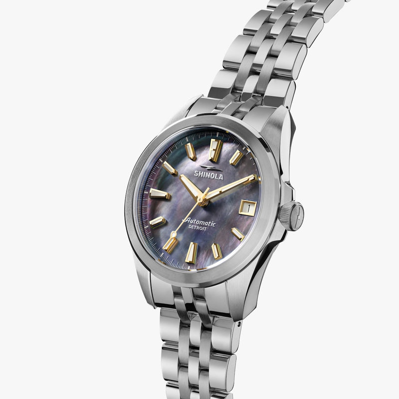 Shinola Monster Circadian Grey MOP |  Dial