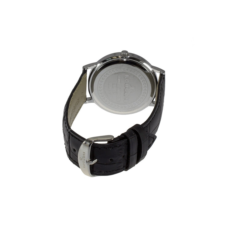 Lexington Series blck band/silver black | Black Dial