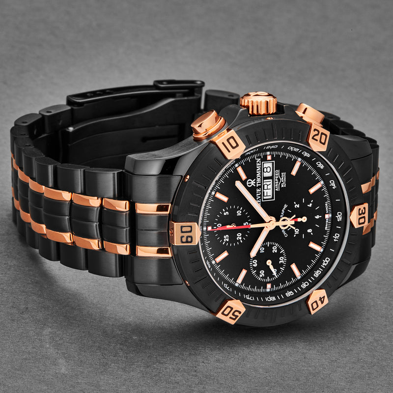 Air speed 16071.6187 / Black | Black Dial