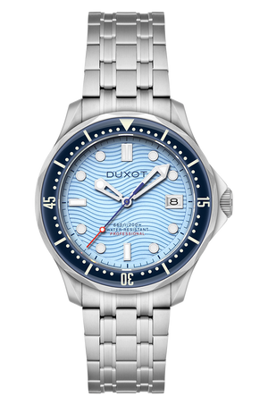 Henri Diver Blue/Stainless Steel Blue Dial