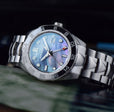 Hercules Swiss Soprod GMT Blue Mother of Peal Dial | Mother of Peal Dial