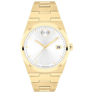 Bold Quest 35mm / White / Gold | White Dial