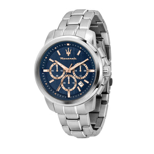 SUCCESSO Blue / Stainless Steel Blue Dial