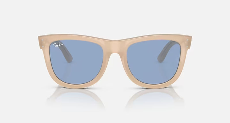 WAYFARER REVERSE UNISEX / OPAL BEIGE-HONEY-LIGHT BLUE