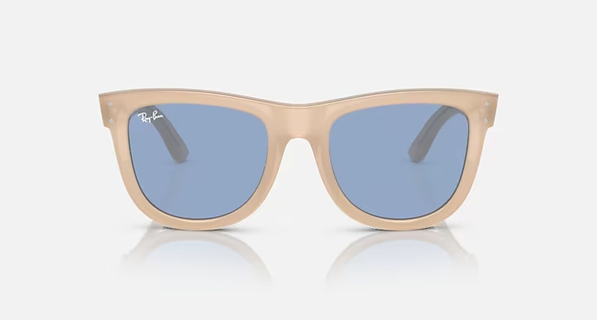 WAYFARER REVERSE UNISEX / OPAL BEIGE-HONEY-LIGHT BLUE