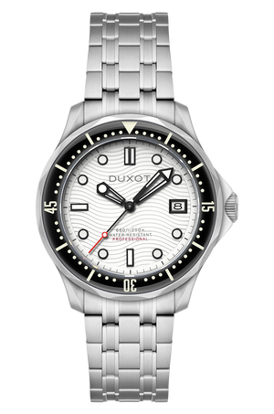 Henri Diver White/Stainless Steel White Dial