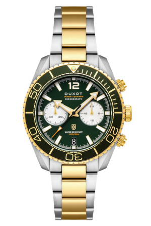 Tiburon Chronograph Green / Stainless Steel | Green Dial