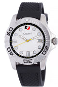 Akron White-Black | White Dial
