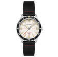 Cross Baskerville Quartz Grey / Black Leather |  Dial