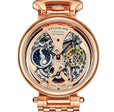 Emperor's Grandeur 4003 Dual Time Automatic 46mm Skeleton Rose/Stainless Steel | Rose / Salmon Dial