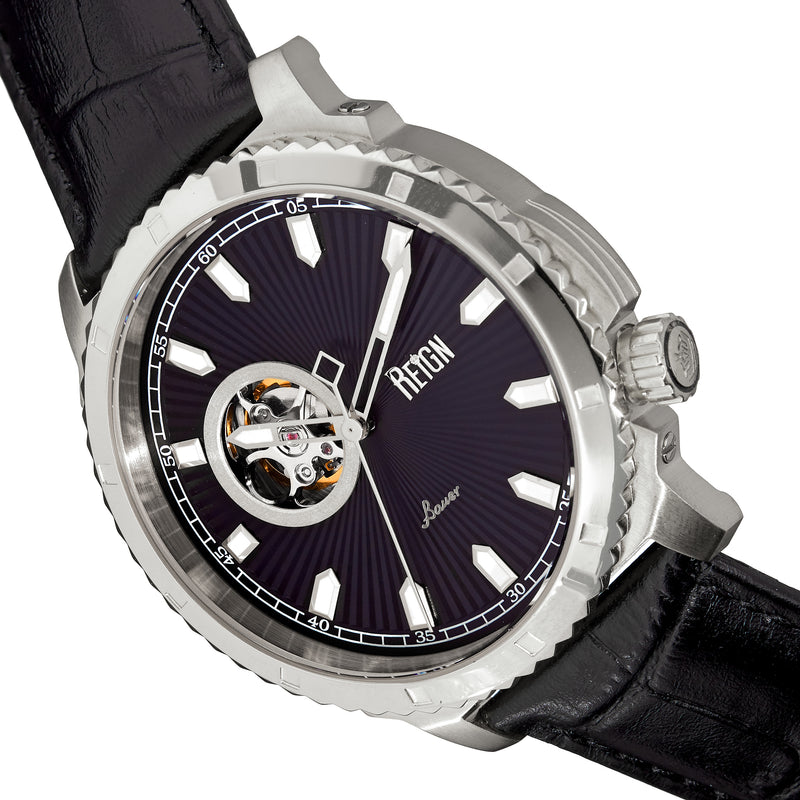 Bauer Silver/Black | Black Dial