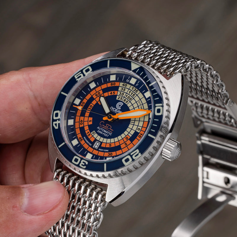 Decompression Timer Blue DCT | Blue Dial