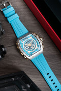 Magellan 24H Automatic Blue / Rubber | Blue Dial