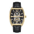 Masterson w/ 24 Hour Hand Black / Gold Black Dial