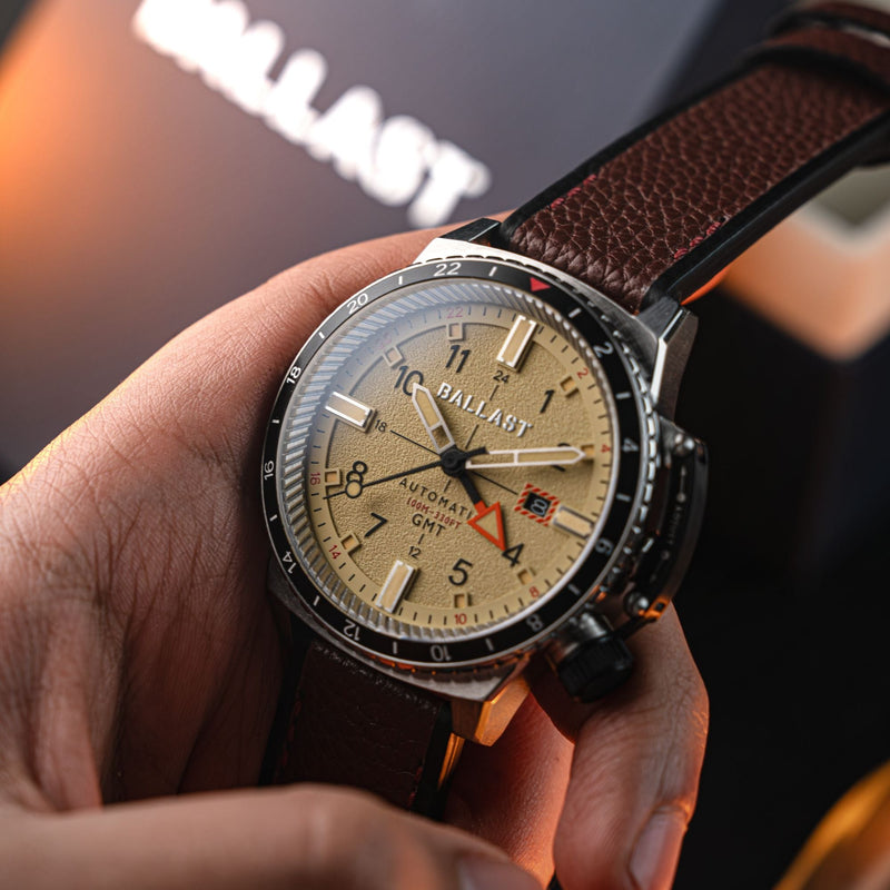 Torbay Automatic Cream / Brown Leather | Cream Dial