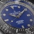 Damascus Swiss Automatic SW200 Deep Marine Explorer II Damascus/Blue Dial/Black Strap | Blue Dial
