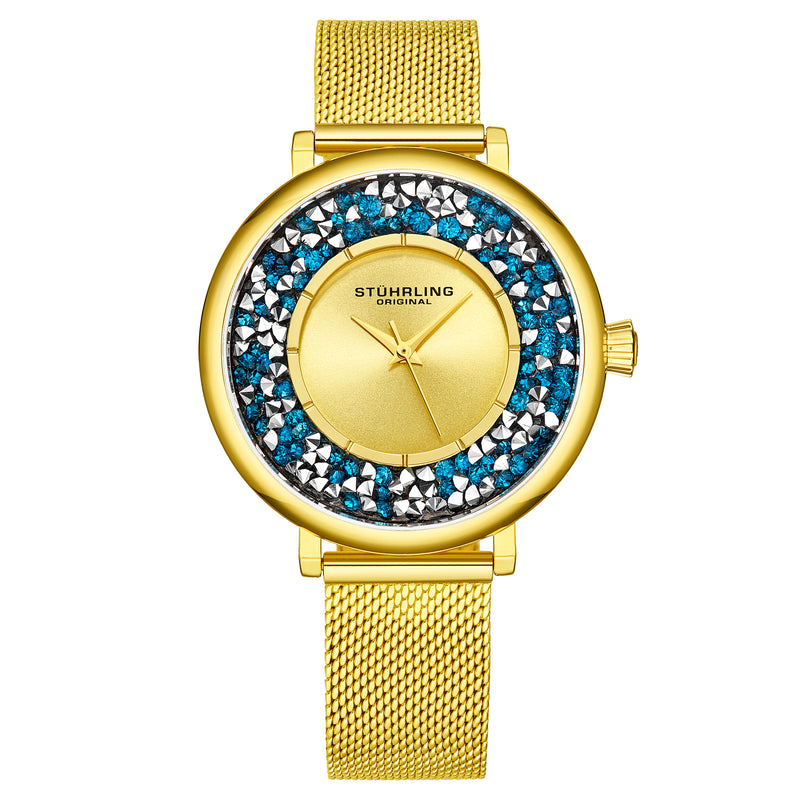 Symphony-793a.04 Gold Stainless Steel | Gold Dial