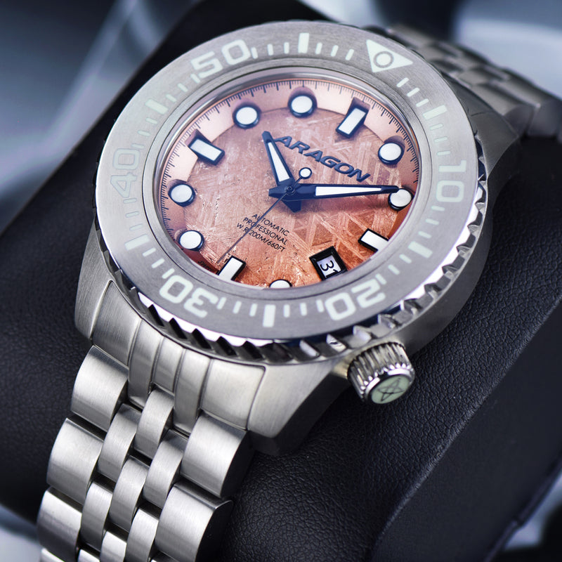 EVO Meteorite Swiss Automatic Limited Edition Meteorite Dial - Copper