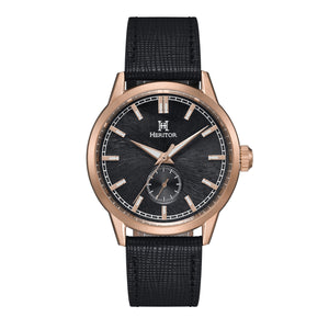 Argento Black / Rose Gold | Black Dial