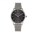 Abby Silver/Black | Black Dial