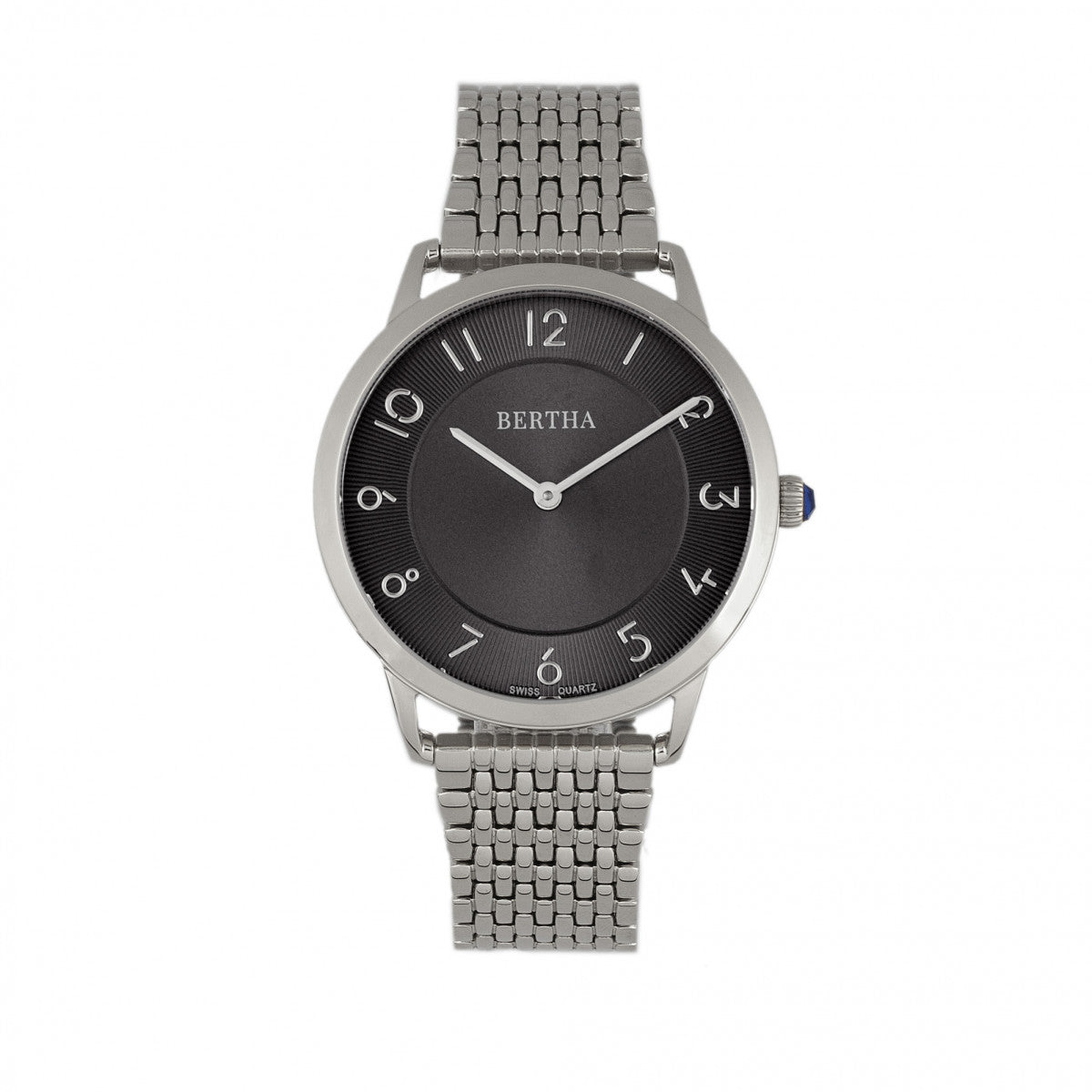 Abby Silver/Black | Black Dial