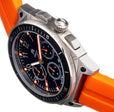 Sonar with Date Orange | Black Dial