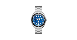 Breaker 42mm / Blue / Silver Blue Dial