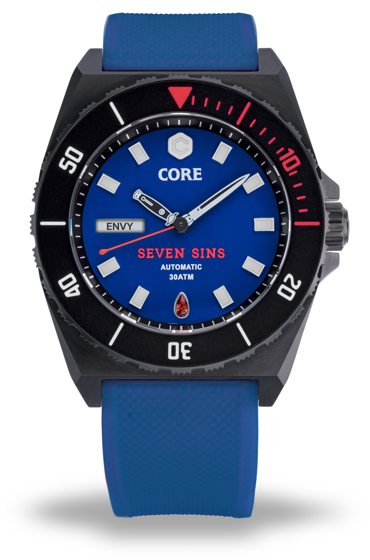 SEVEN SINS SEVEN SINS TITANIUM BLUE | Blue Dial