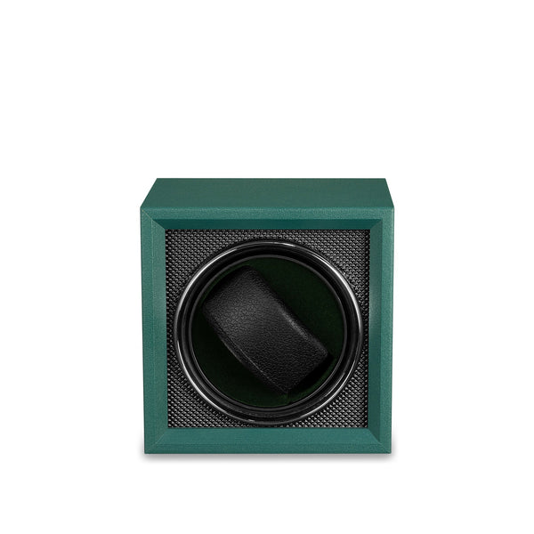 Mainspring Oxford Guardian 1-Slot Watch Winder - Green