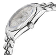 West Village Sellita SW200 Silver/Silver,Silver band | Silver Dial