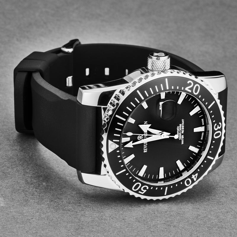 Diver 17030.2537 / Black | Black Dial