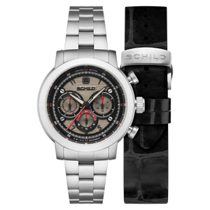 HEINRICH SWISS MULTIFUNCTION LIMITED EDITION LIMITED EDITION GREY / STAINLESS STEEL |  Dial