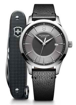 Alliance Black/Silver dial + Swiss Army Knife | Black Dial