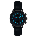 Classic Chronograph Blue / Leather Blue Dial