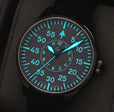 Aachen Grau 39 Automatic / Leather Strap | Gray Dial