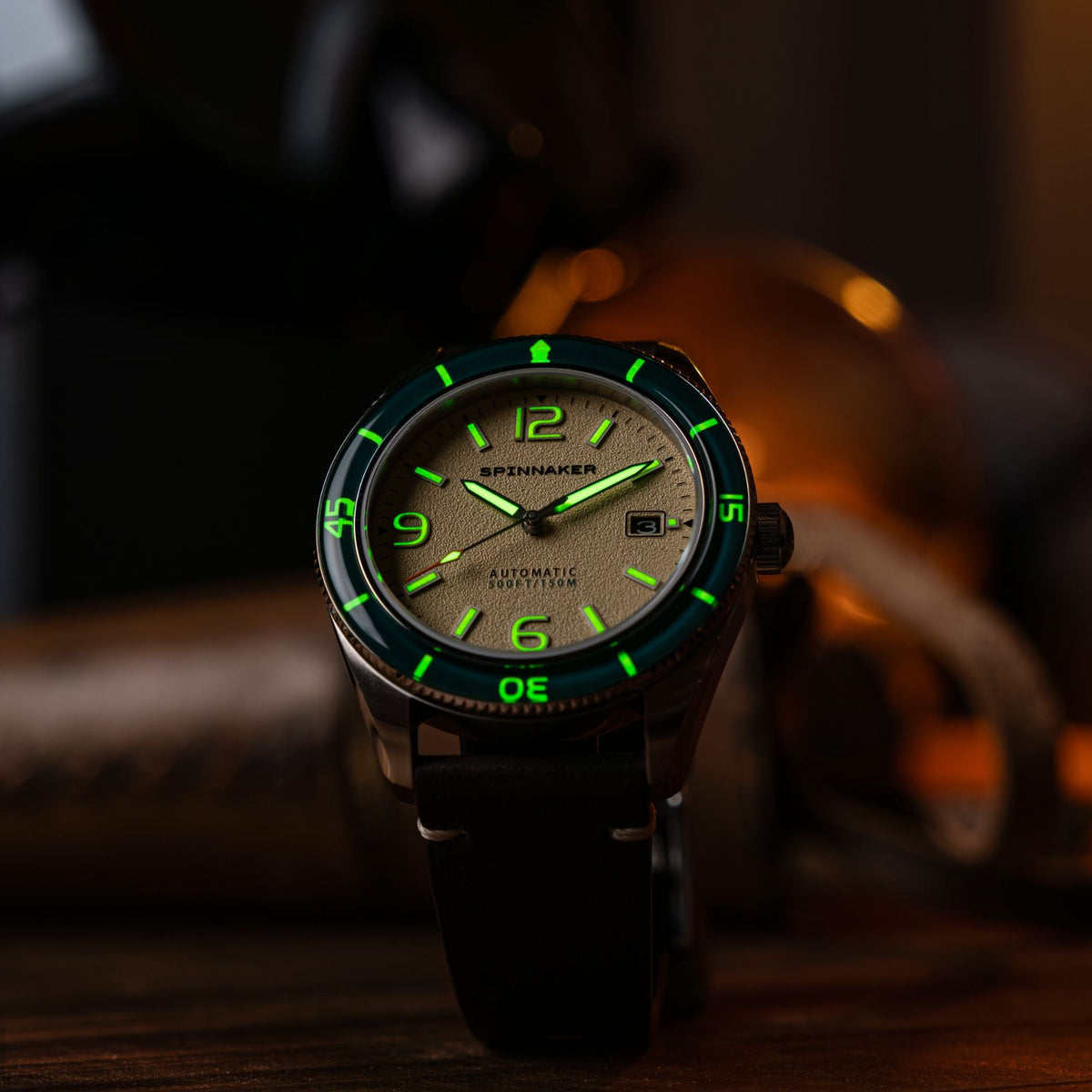 Fleuss Automatic Cream / Leather | Cream Dial