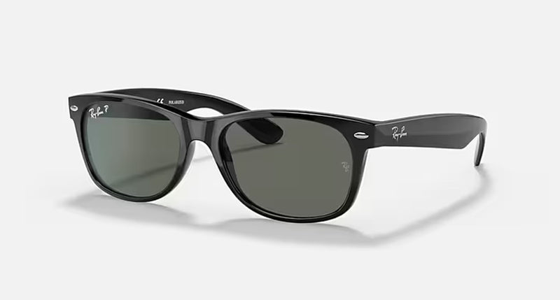 NEW WAYFARER CLASSIC MALE / RUBBER BLACK - POLAR GREEN
