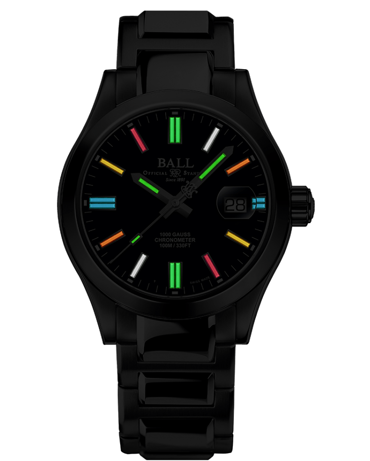 Engineer III Legend II 40Mm Black | Black Dial